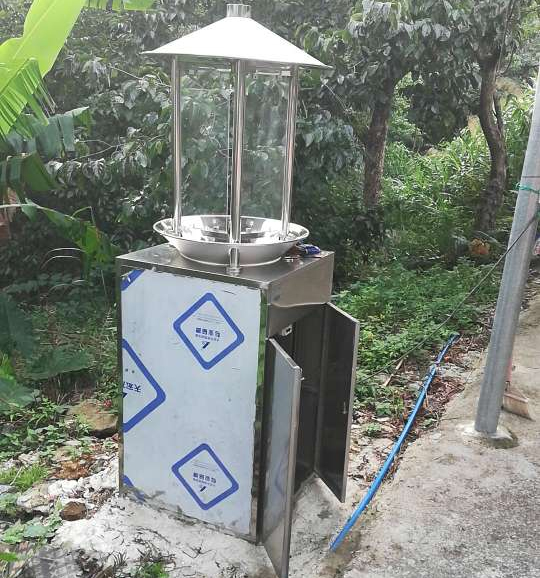 歐柯奇蟲情測報燈走進廣東增城林業資源管護大隊