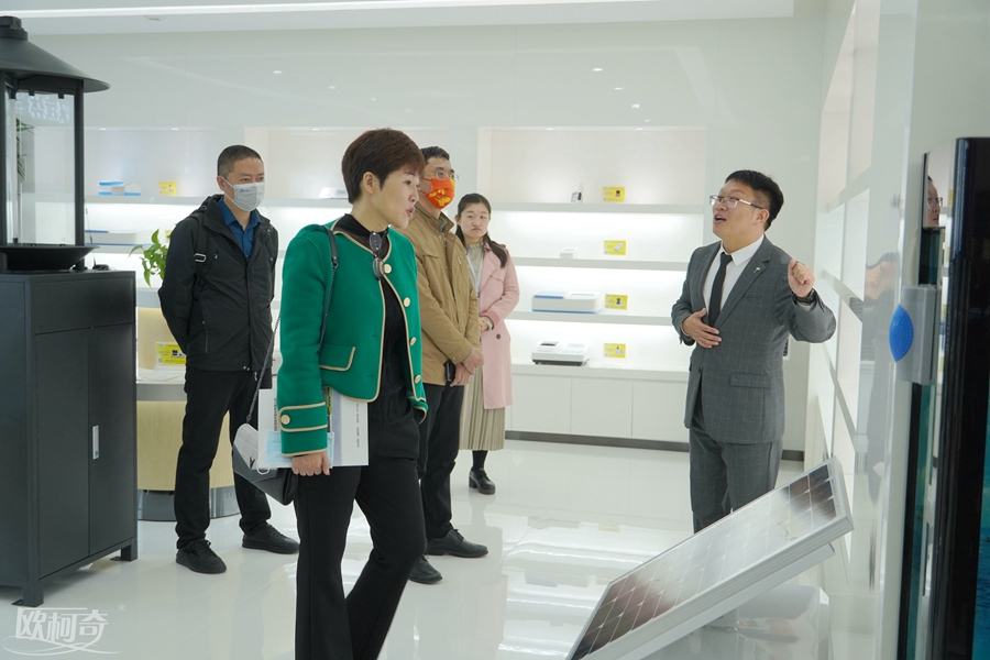 河南省誠建檢驗檢測技術股份有限公司董事長一行蒞臨歐柯奇參觀交流
