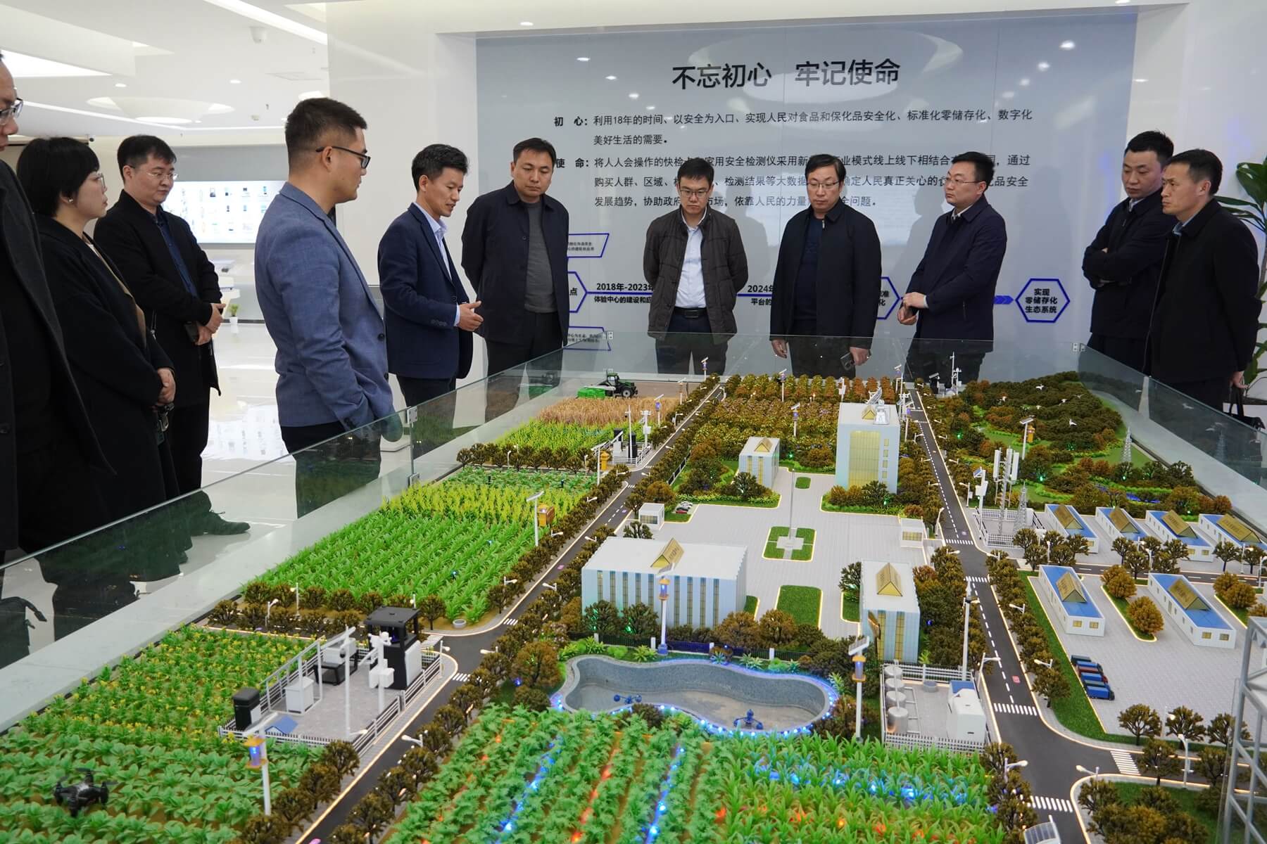 熱烈歡迎唐河縣縣長一行蒞臨歐柯奇參觀指導