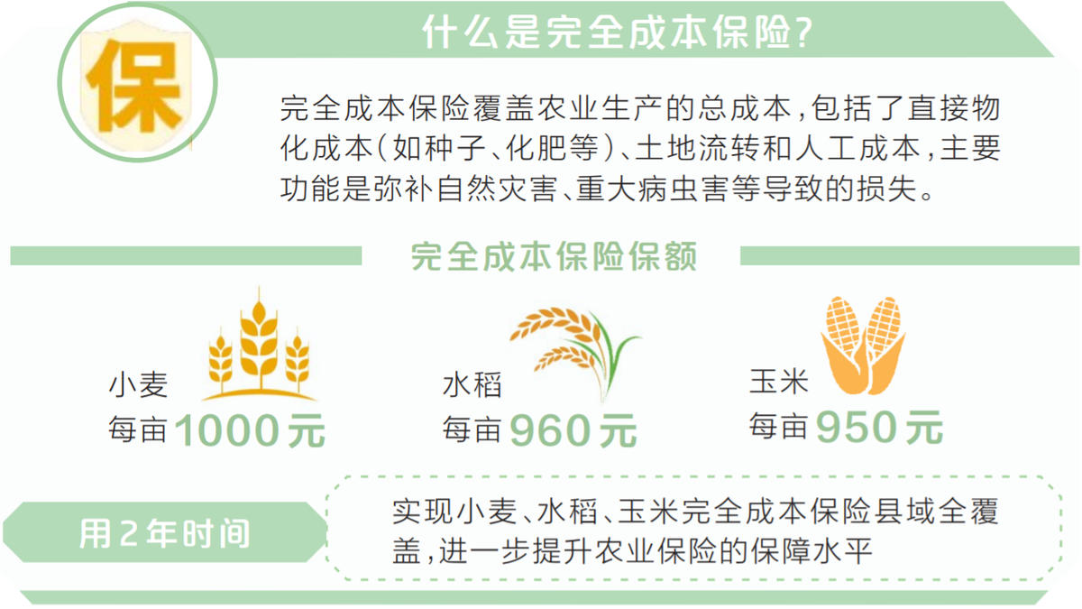 減輕種糧負擔“旱澇保收”不難 我省為小麥水稻玉米上“全險”